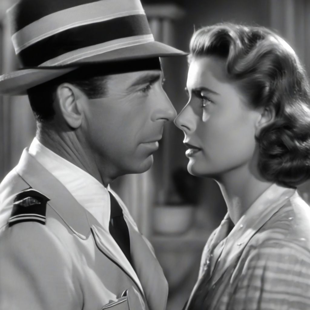 Casablanca: Humphrey Bogart and Ingrid Bergman