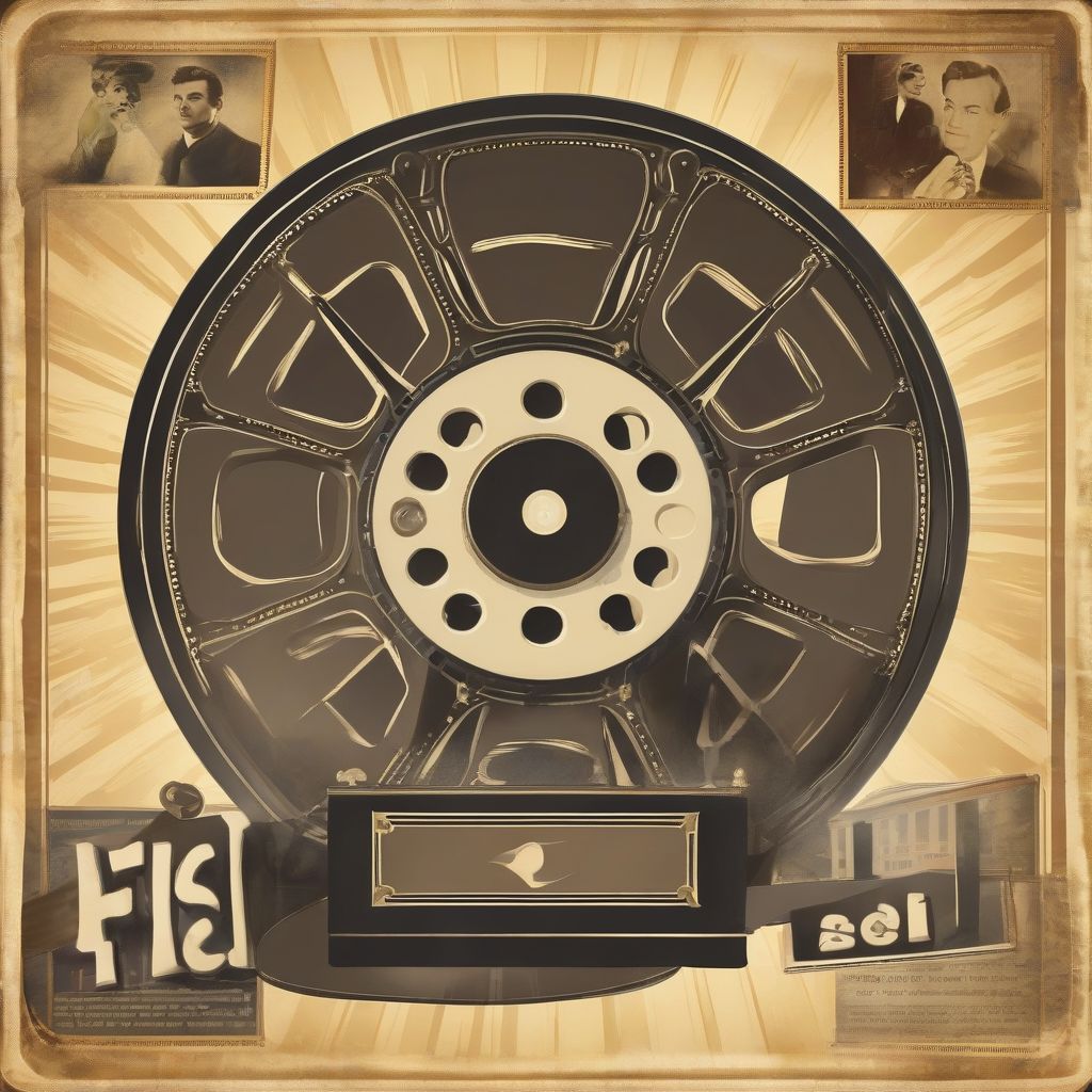 Classic Hollywood Film Reel