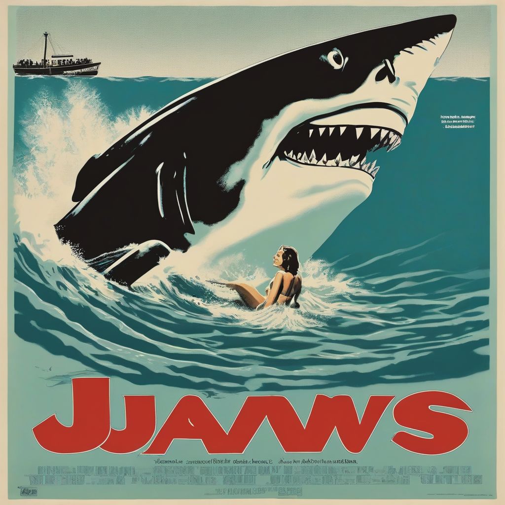 Jaws Movie Poster